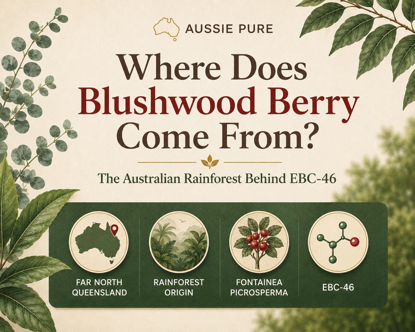 Where Does Blushwood Berry Come From? The Rainforest Behind EBC-46