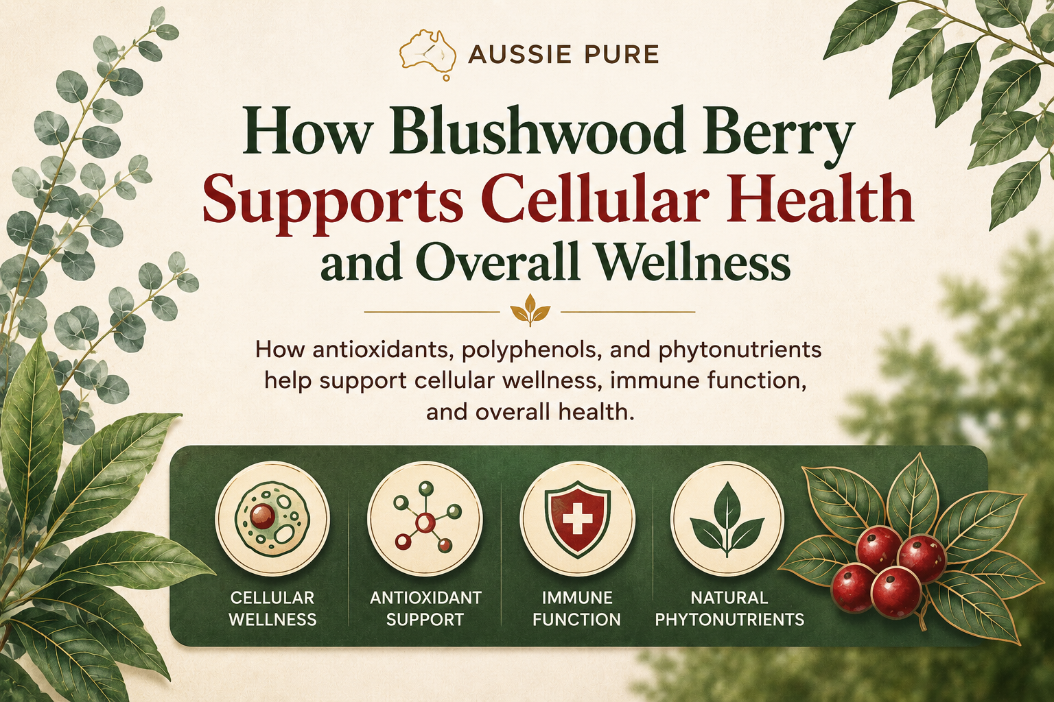 Blushwood Berry and Cellular Health: Why Healthy Cells Matter for Overall Wellness