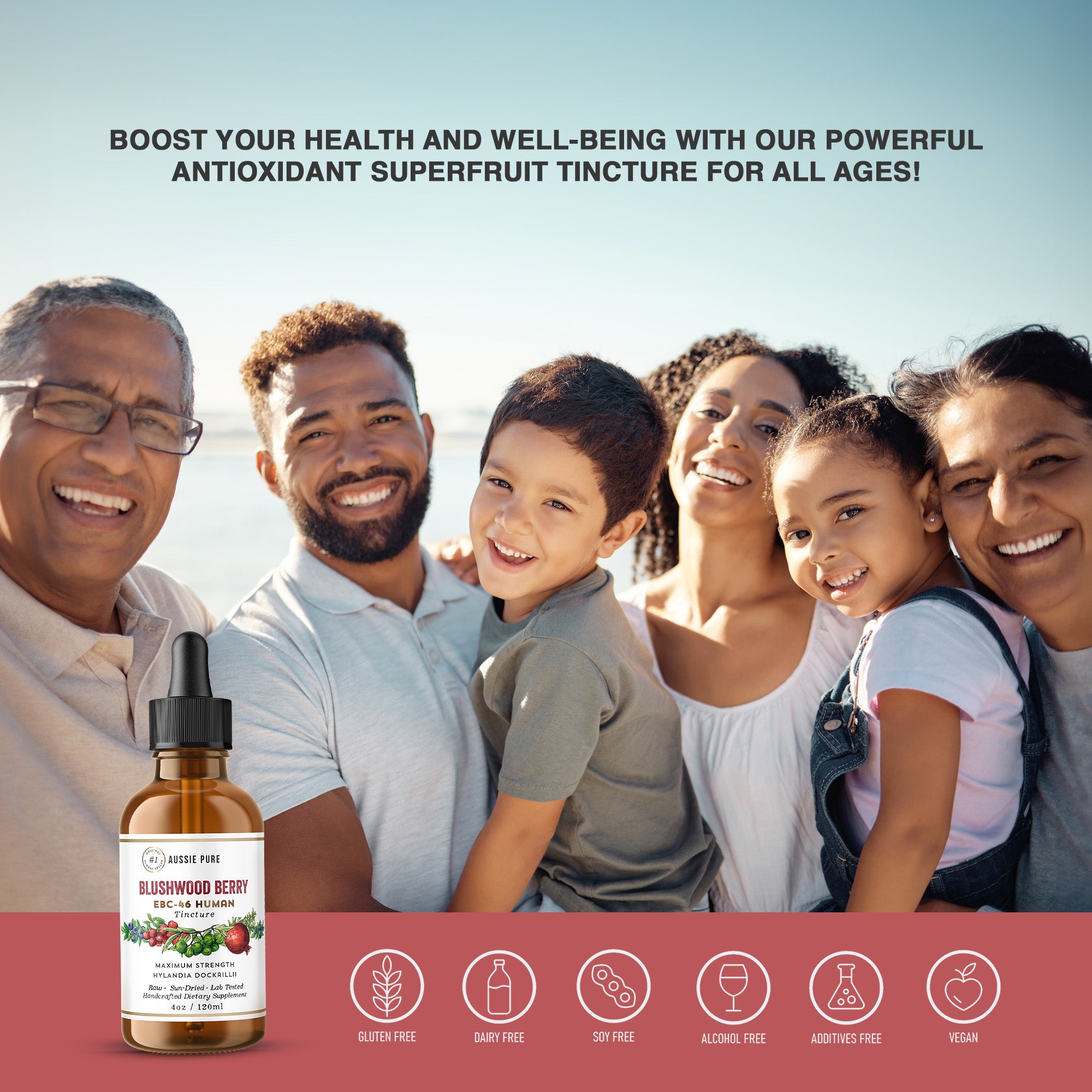 Blushwood Berry EBC-46 Maximum Strength Tincture and Powder - Oral and Topical Bundle