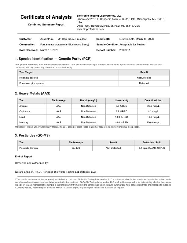Blushwood Berry EBC-46 Cell Defense Topical Ointment