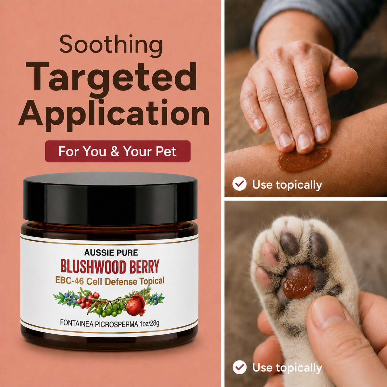 Blushwood Berry EBC-46 Cell Defense Topical Ointment