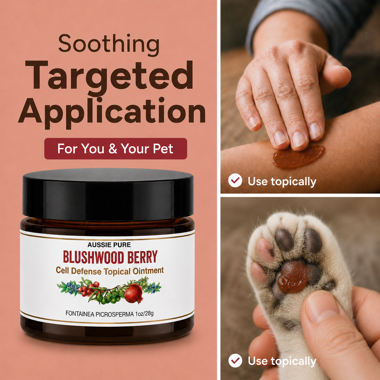 Blushwood Berry Cell Defense Topical Ointment