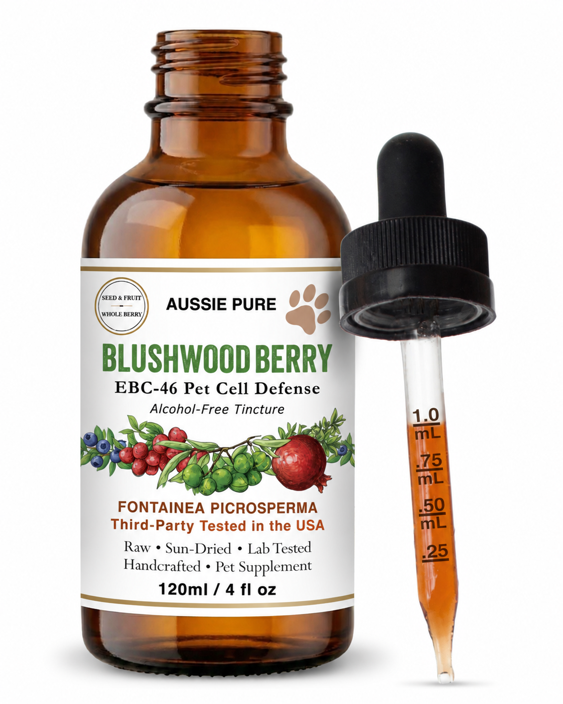 Blushwood Berry EBC-46 Pet Cell Defense Tincture