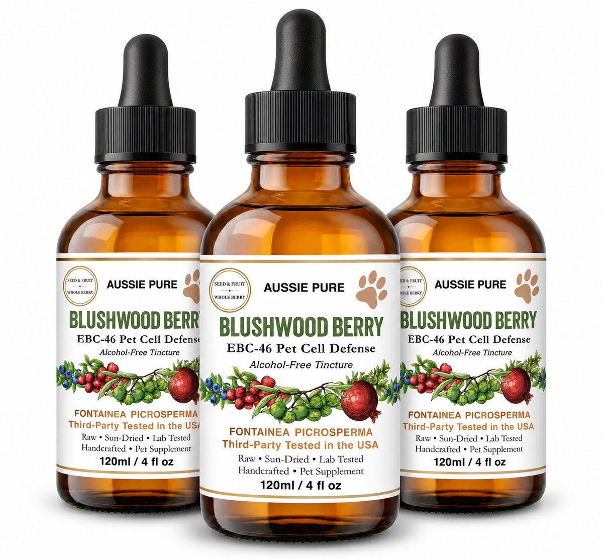 Blushwood Berry EBC-46 Pet Cell Defense Tincture