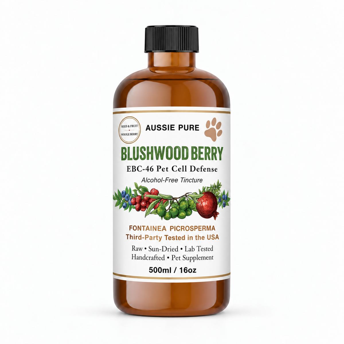 Blushwood Berry EBC-46 Pet Cell Defense Tincture