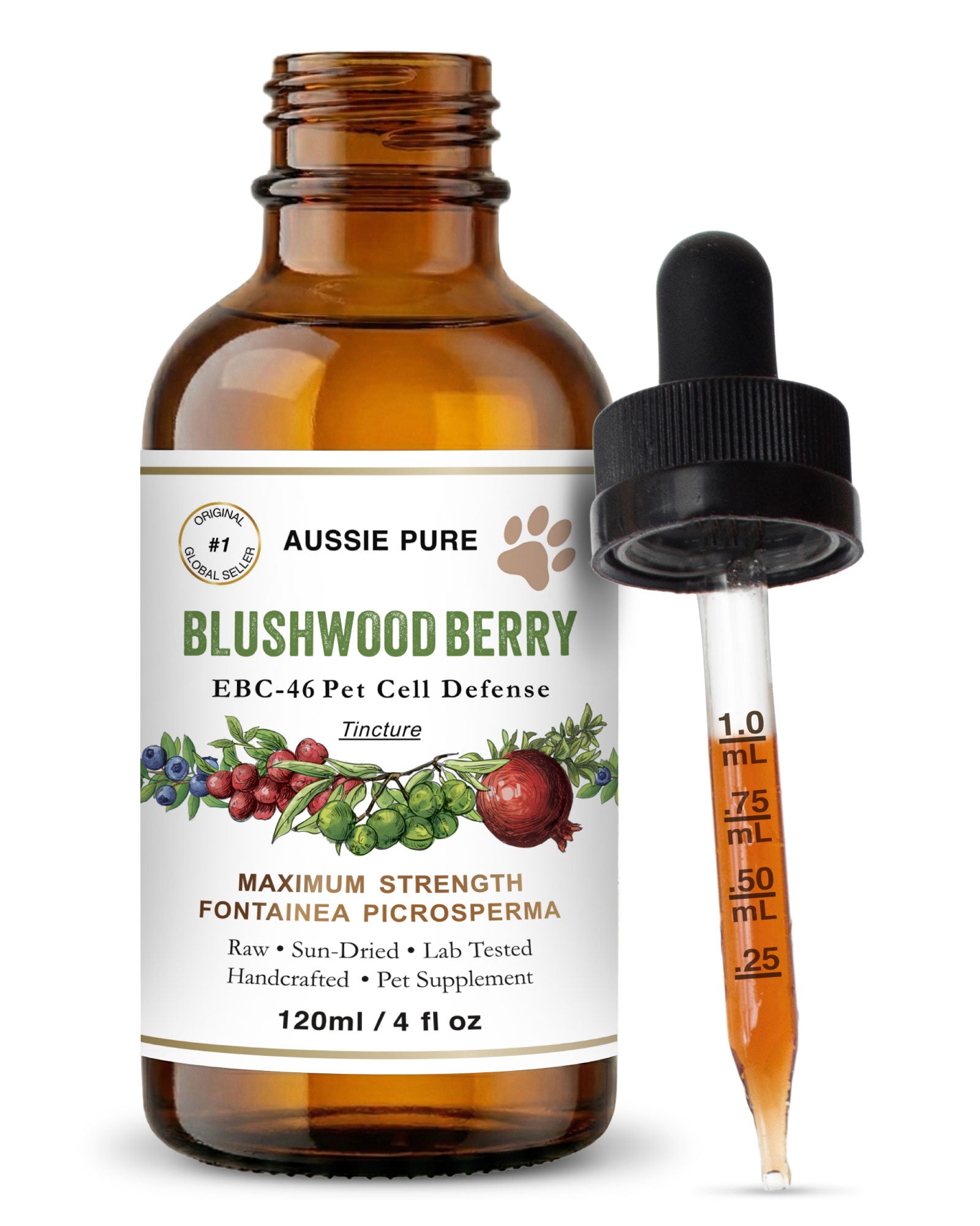 Blushwood Berry EBC-46 Pet Cell Defense Tincture