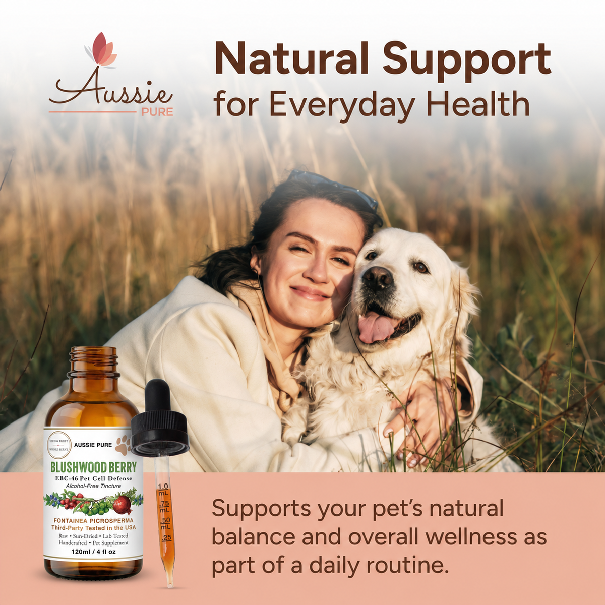 Blushwood Berry EBC-46 Pet Cell Defense Tincture