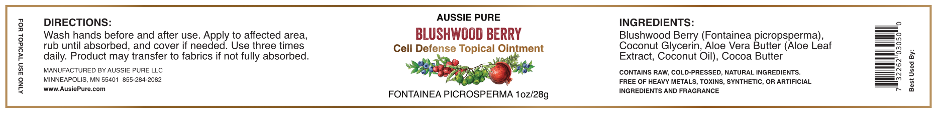 Blushwood Berry Cell Defense Topical Ointment