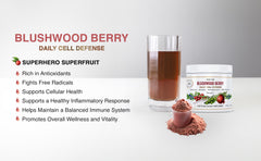 aussie pure blushwood berry ebc46 daily cell defense superhero superfruit
