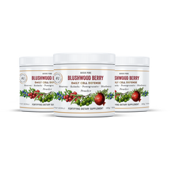aussie pure blushwood berry ebc46 daily cell defense three pack
