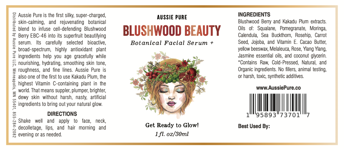 aussie pure blushwood berry ebc46 facial serum label v2